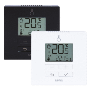 Temperature regulator, daily, battery-powered, relay