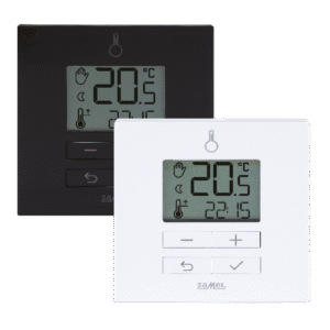 Temperature regulator, daily, powered by 230 V AC, relay