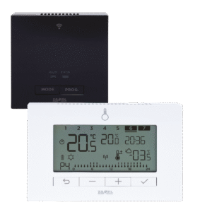 Wireless control system with weekly regulator
