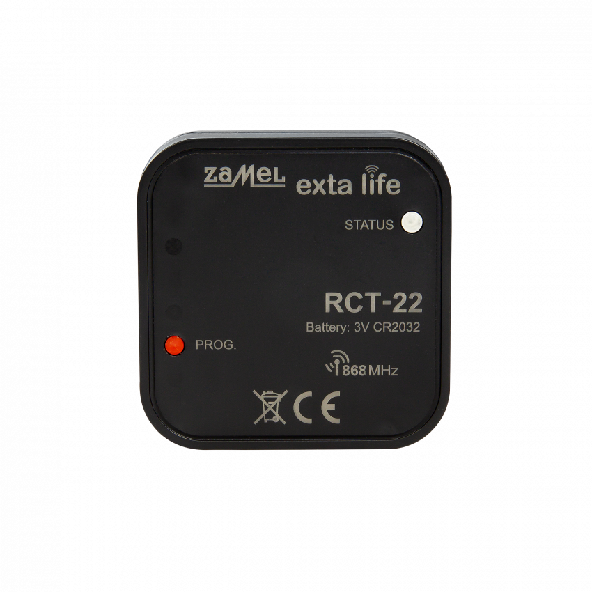 Radio battery-powered temperature sensor