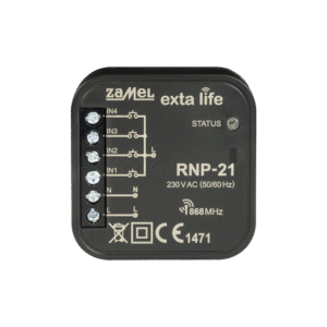 Radiowy nadajnik 4-kanałowy