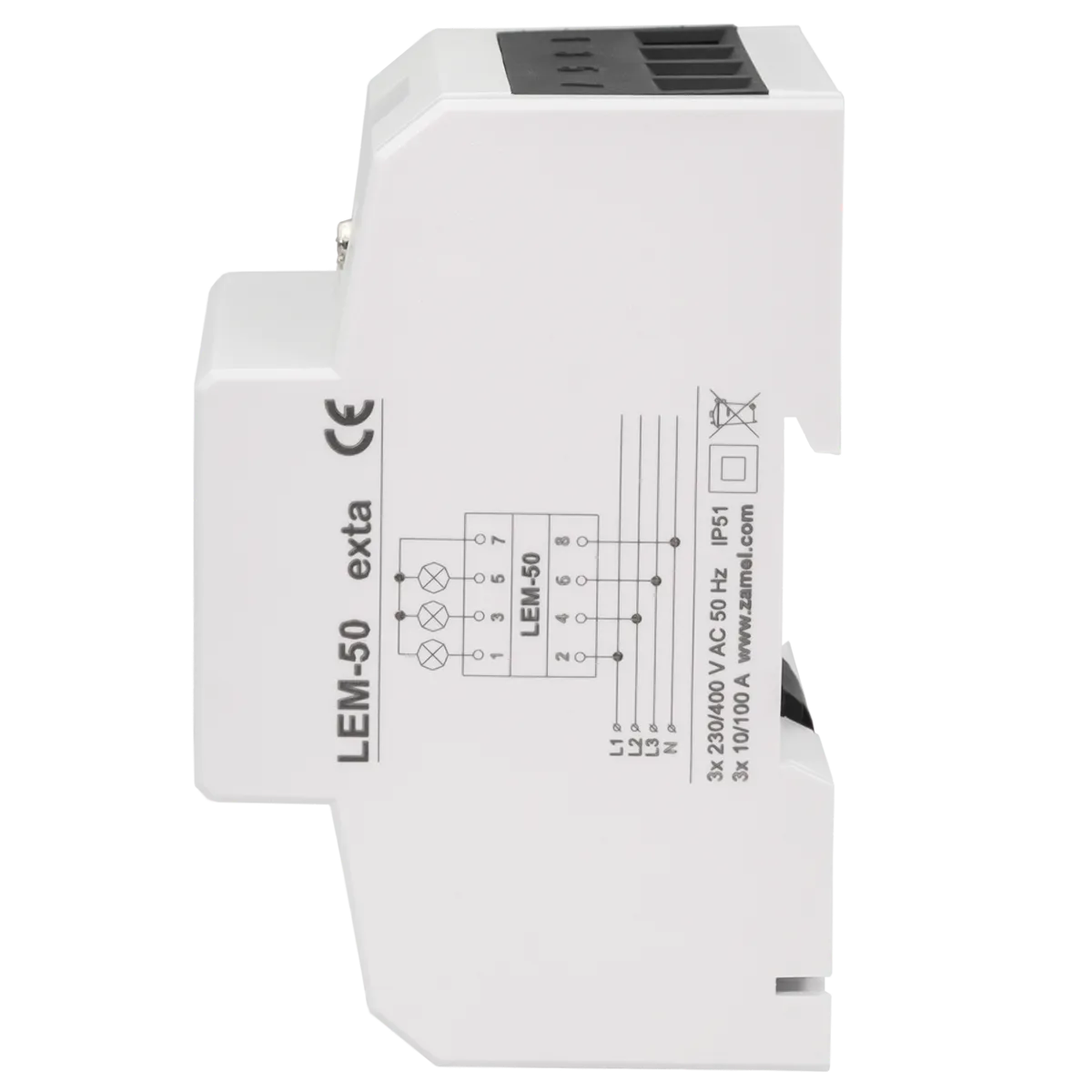 Licznik energii elektrycznej, 3 - fazowy - obrazek 3