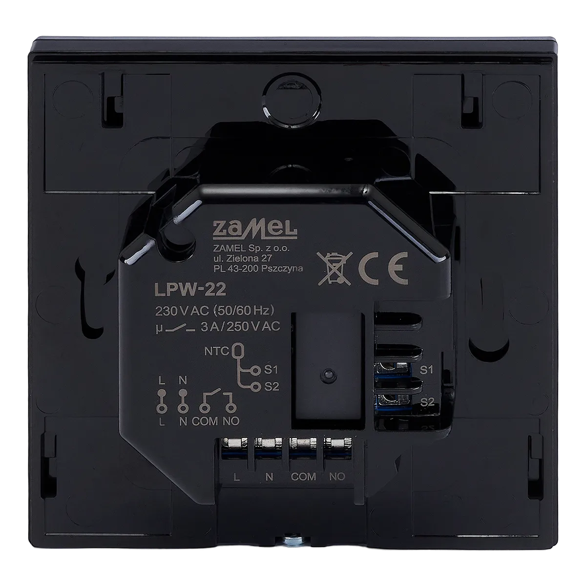 Bezprzewodowy regulator temperatury, dobowy zasilany 230V AC - obrazek 3