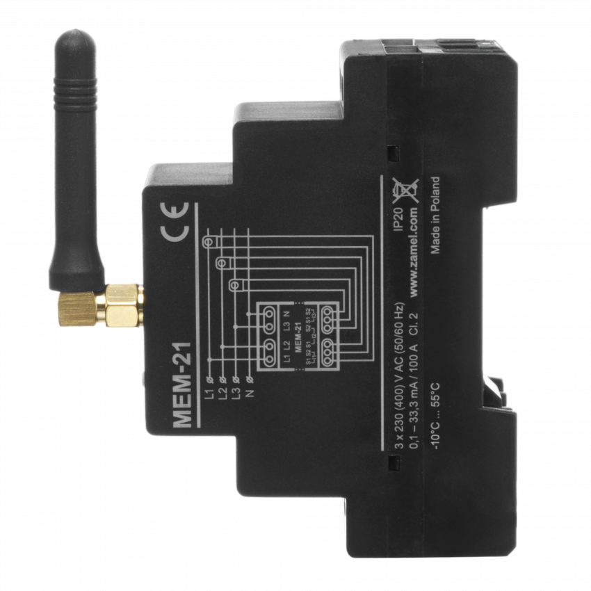 Monitor energii elektrycznej 3F+N - obrazek 2