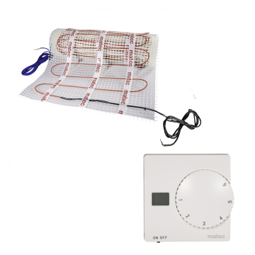 Zestaw grzejny dwustronnie zasilany STANDARD